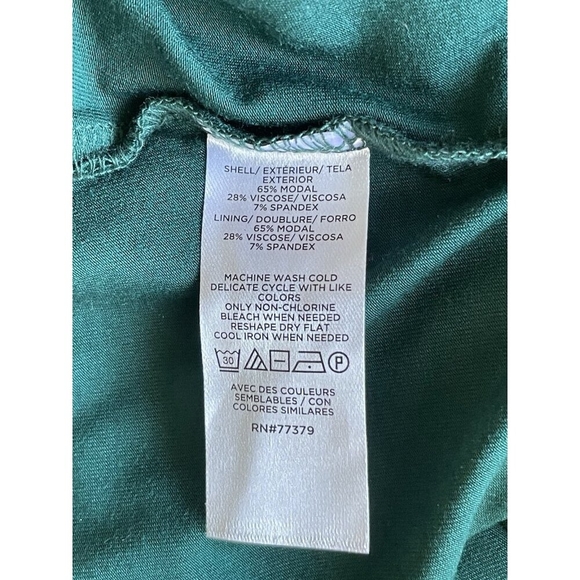 Ann Taylor Green Scoop Neck Sleeveless Top Tee Style Women’s Size M NWT - Picture 5 of 5